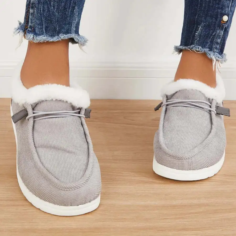 Fur Sneakers - Perfect for this late season!