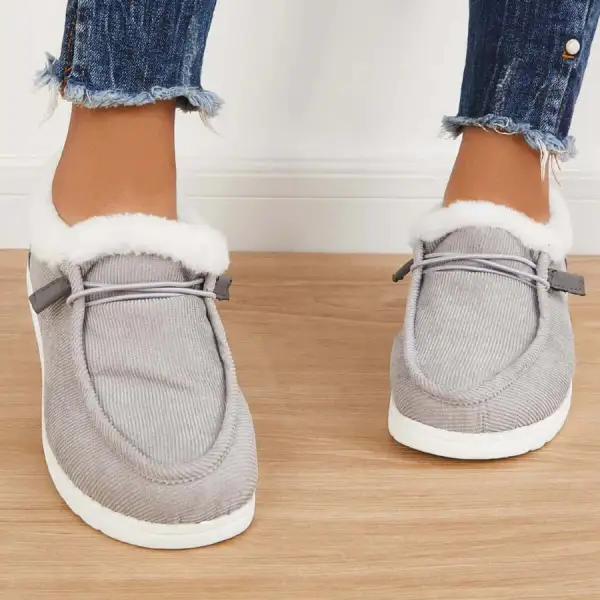 Fur Sneakers - Perfect for this late season!