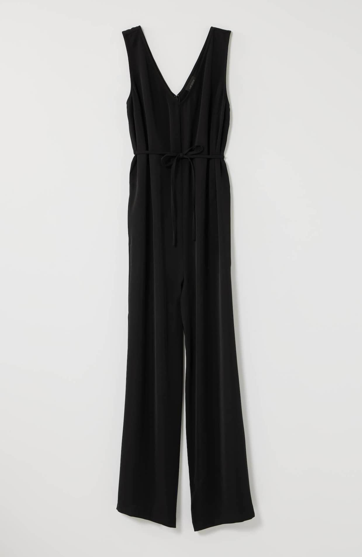 wearever double-v-neck jumpsuit