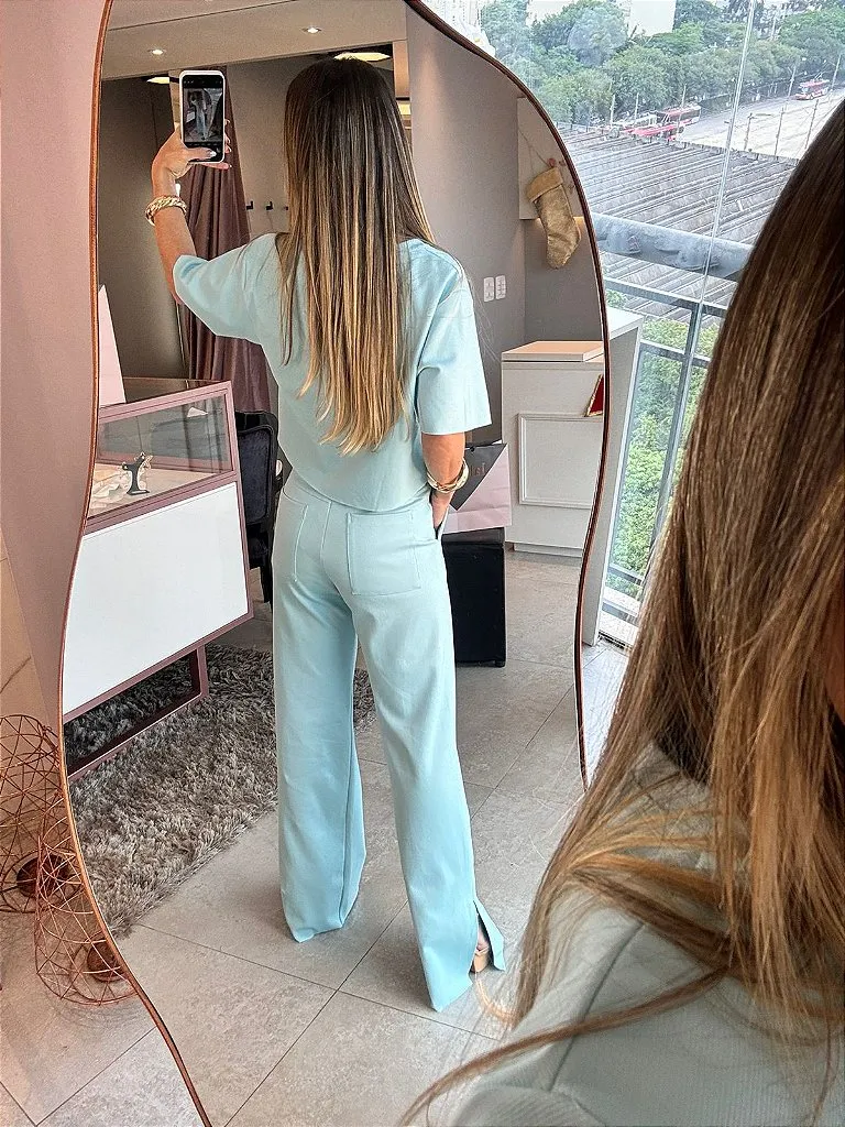 Women's Casual Loose Fit Top – Short Sleeve Round Neck Tunic Shirt