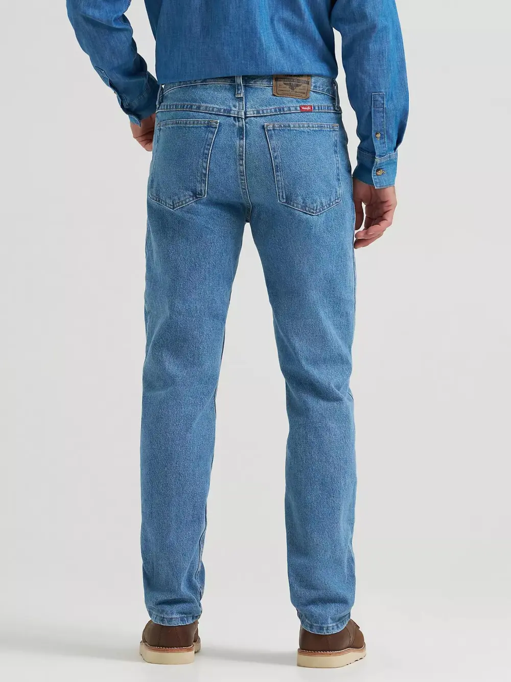 WRANGLER FIVE STAR PREMIUM DENIM REGULAR FIT JEAN IN COAL BLACK