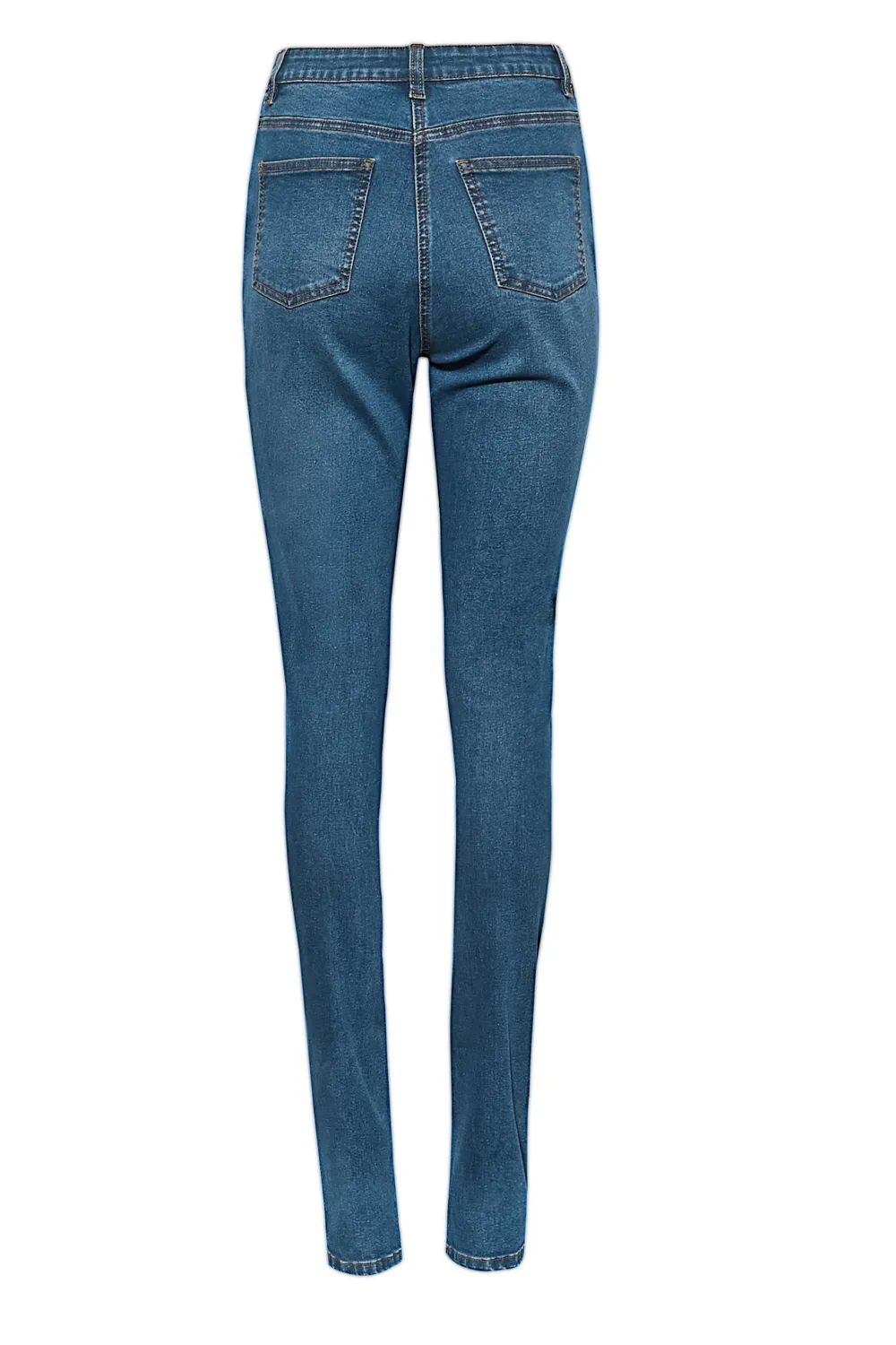 LTS Tall Dark Green AVA Stretch Skinny Jeans