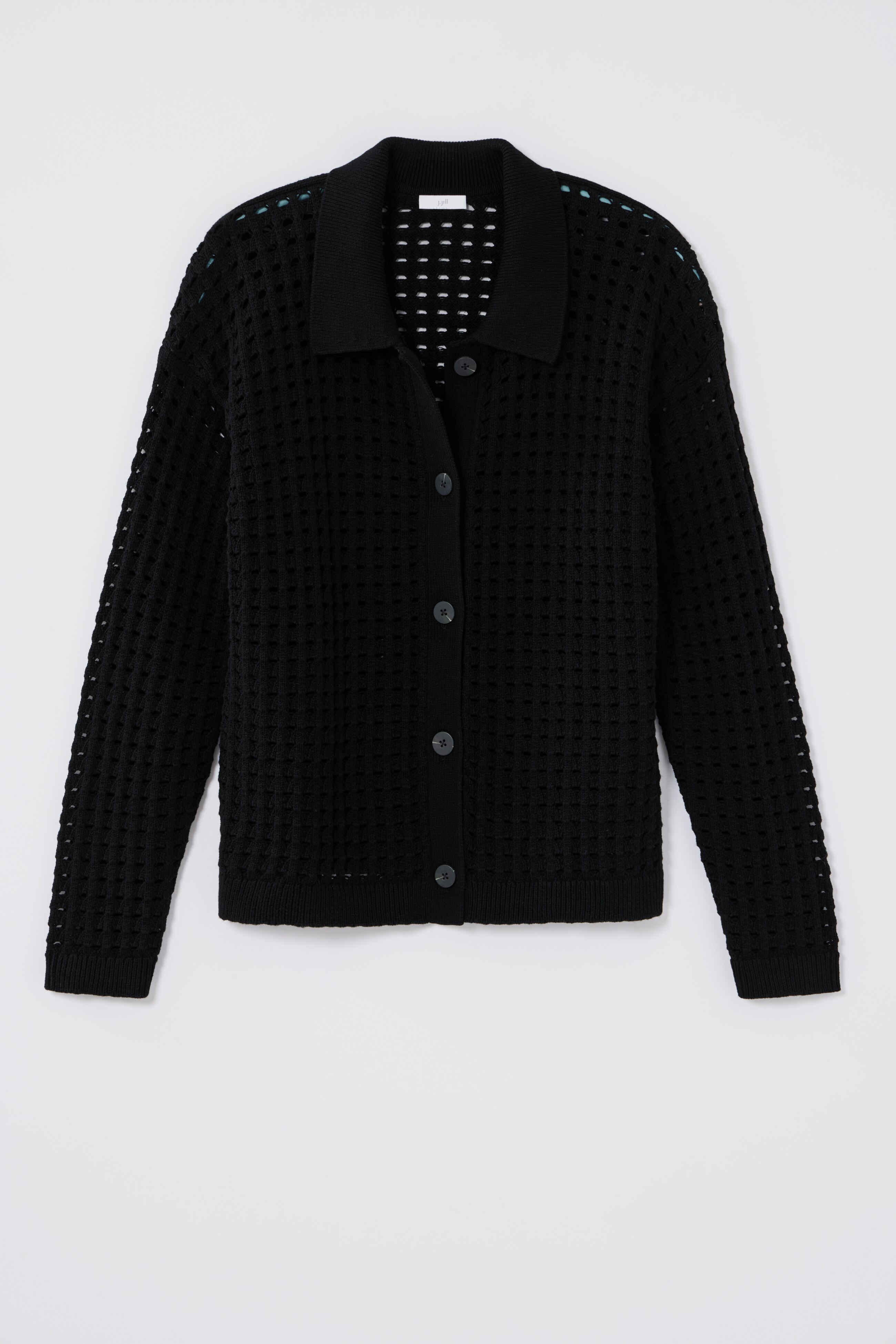 Open-Texture Cardi