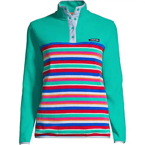 Women's Heritage Fleece Snap Neck Pullover