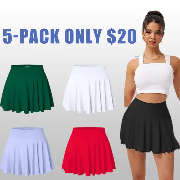 Women's Flowy Basic Stretch Mini Skirt – Casual & Versatile