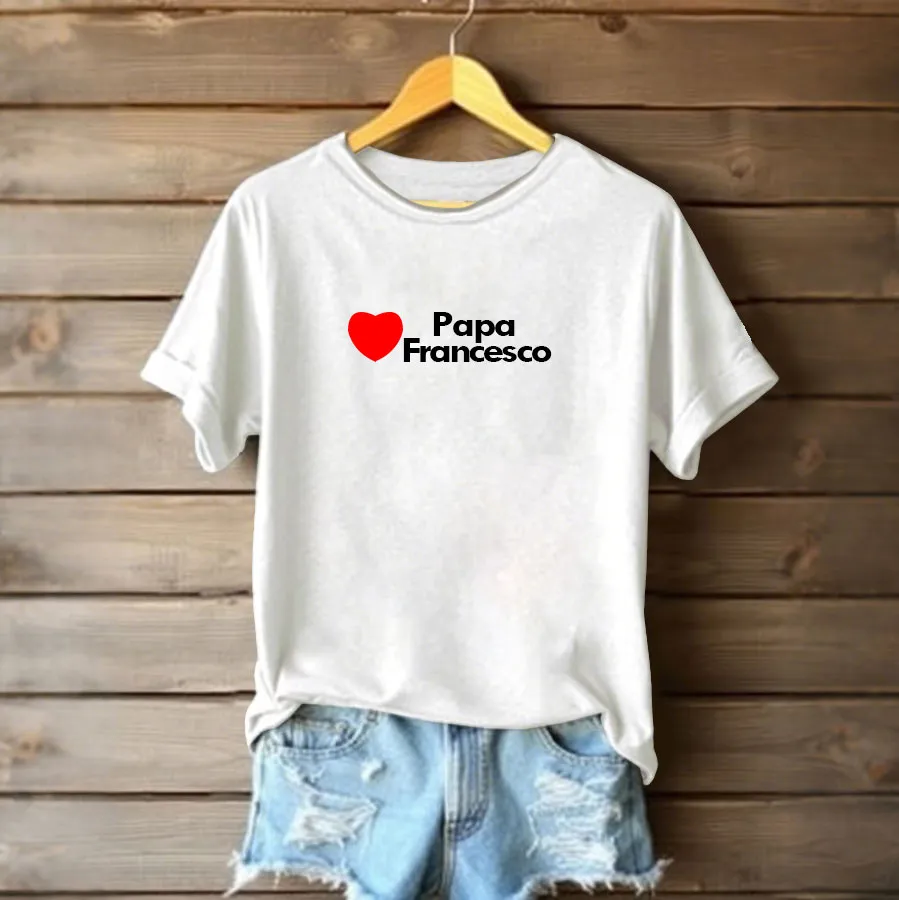 Women's Print Short Sleeve Round Neck Cotton T-Shirt