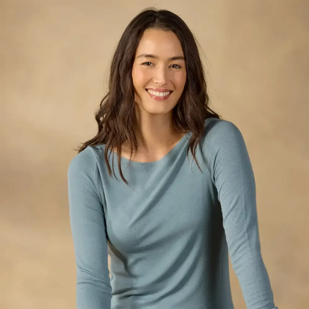 Light As Air Boatneck Tee