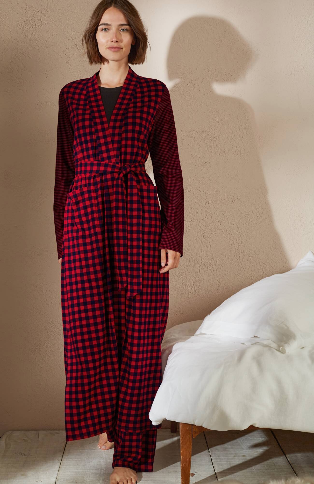 sleep ultrasoft patch-pocket robe