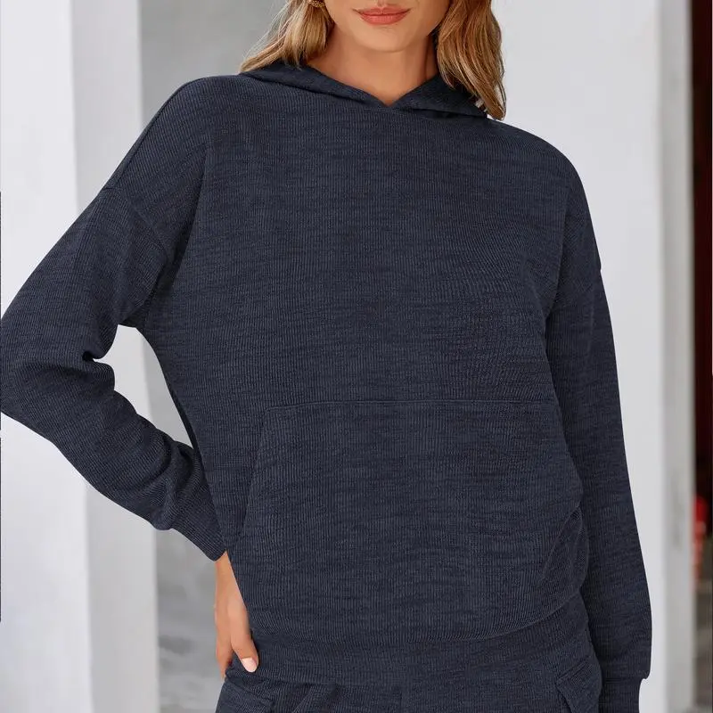 Women's 2-Piece Knitted Tracksuit Set