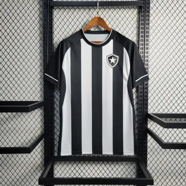 Camisa Botafogo Home 22/23 - Preta e Branca
