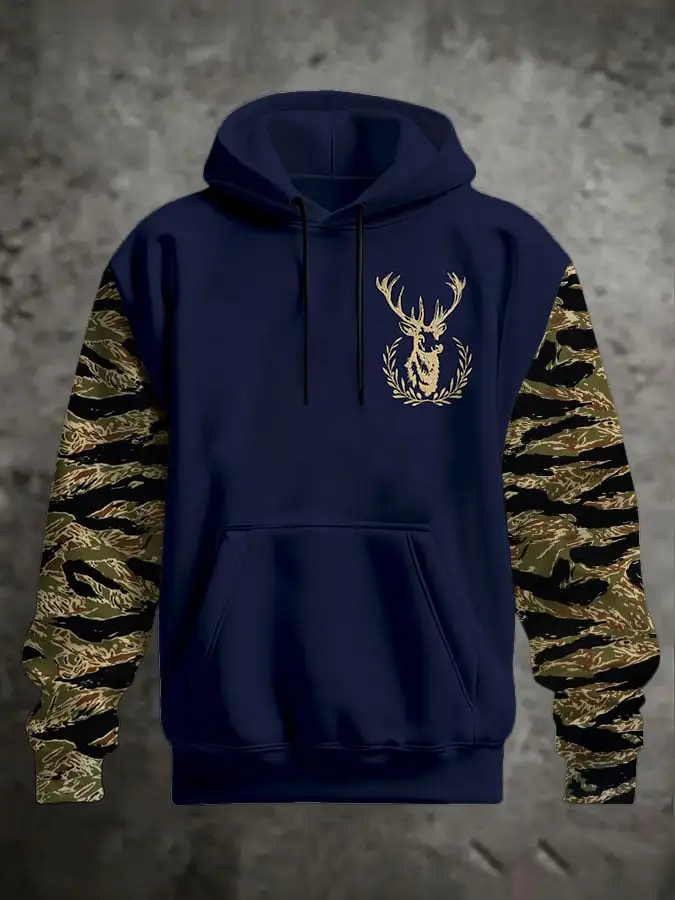 Men's Western Print Casual Sweatshirt