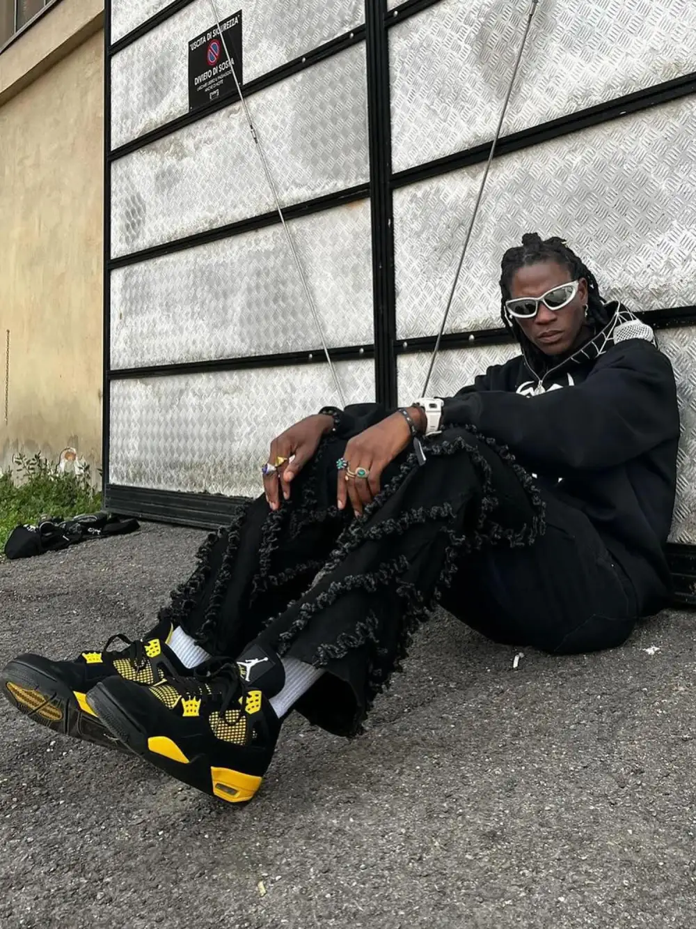 Vintage Rough Edge Flared Jeans - 1721