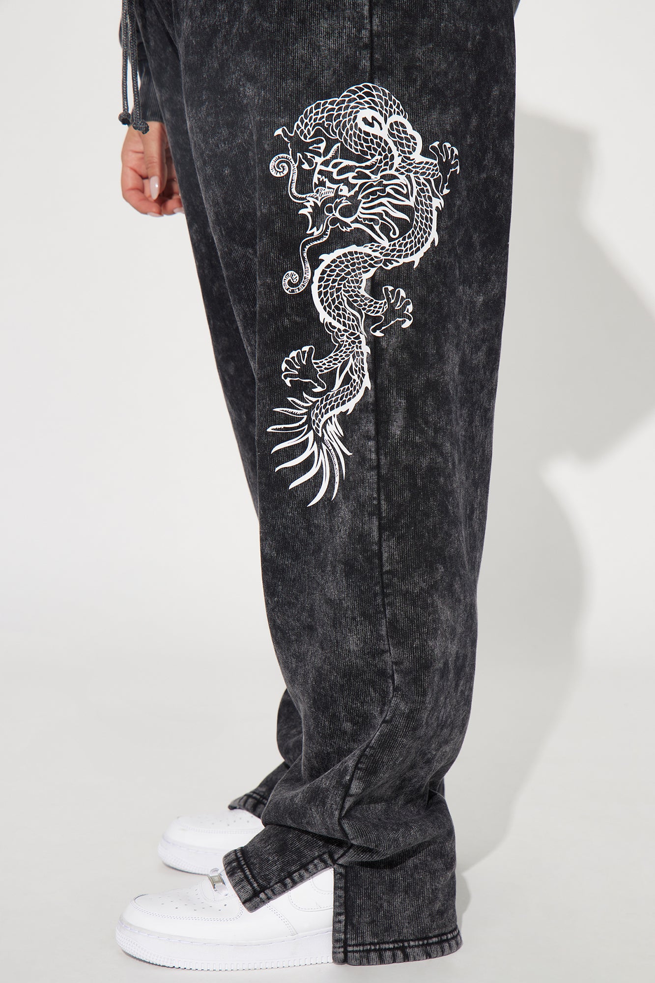 No Hard Feelings Pant Set - Charcoal