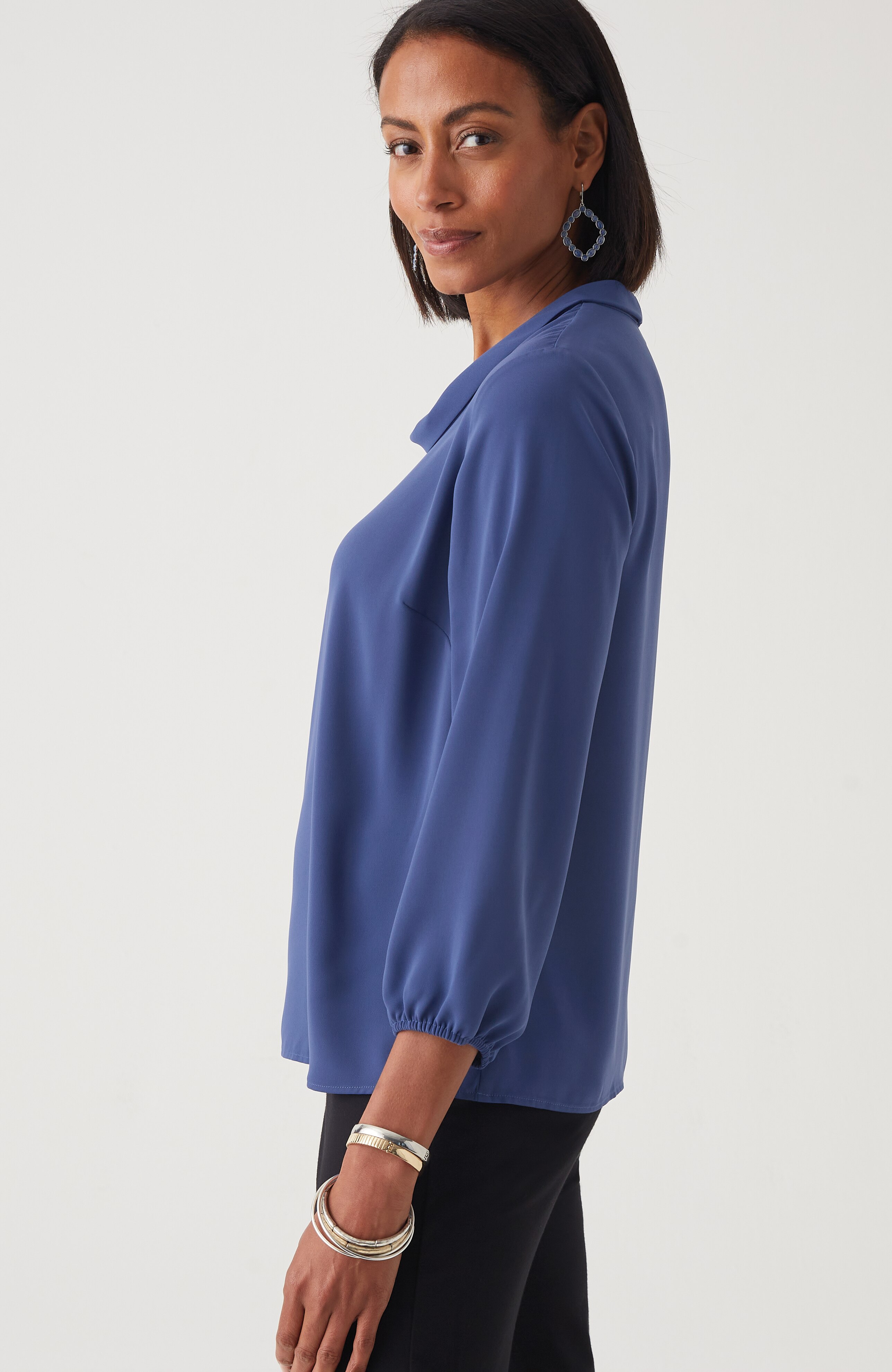 Wearever Easy-Care 3/4-Sleeve Top