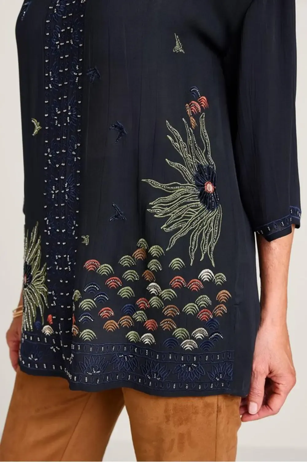 Mystic Meadow 3/4 Sleeve Top