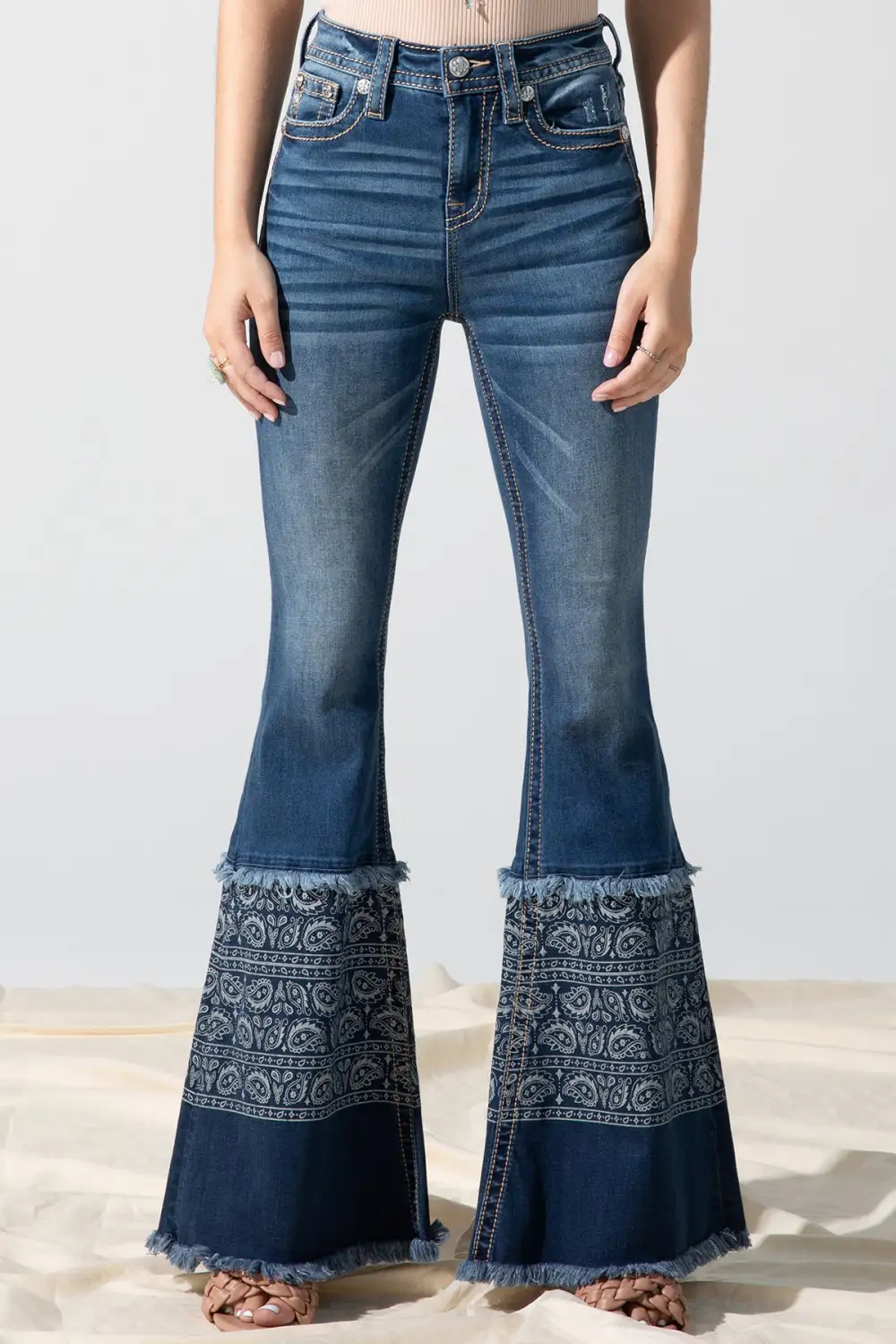 Its Retro Flare Jeans