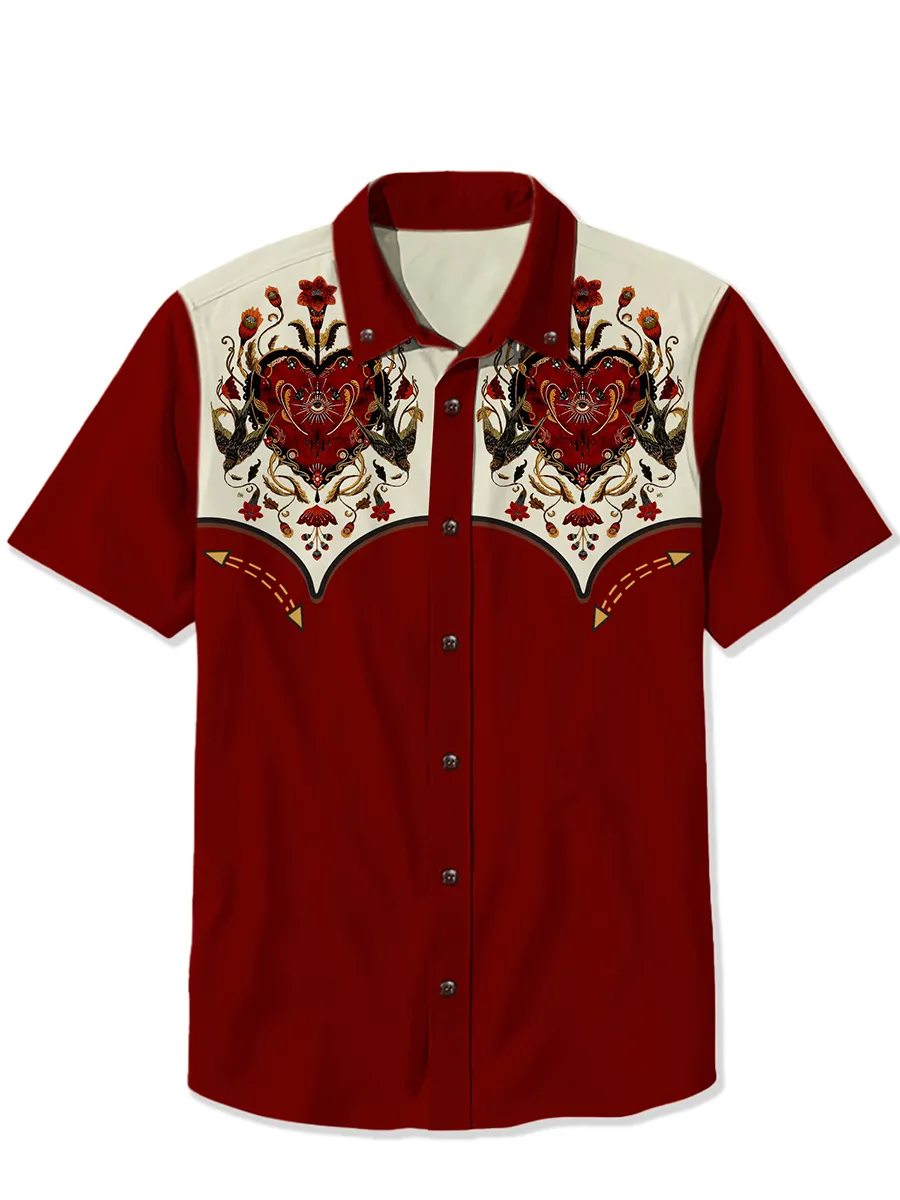 Swallow Of Emblem Shirt