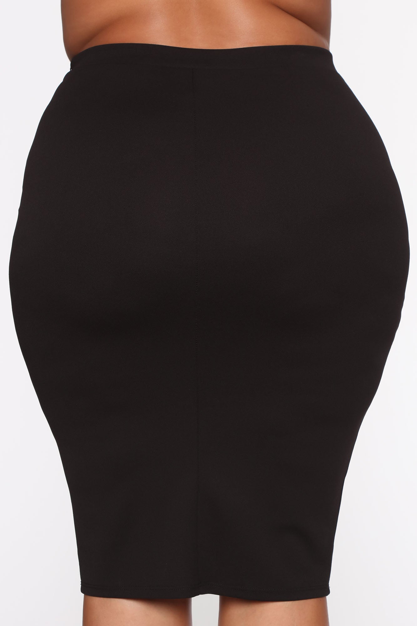 Payin' It Forward Blazer Skirt Set - Black