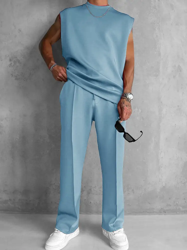 Modern Comfort Tank Top Pants Set