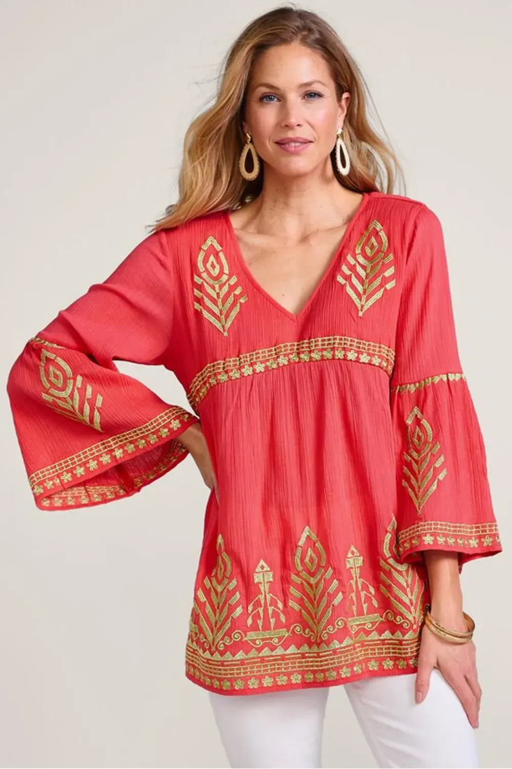 Zaneta Gauze Tunic