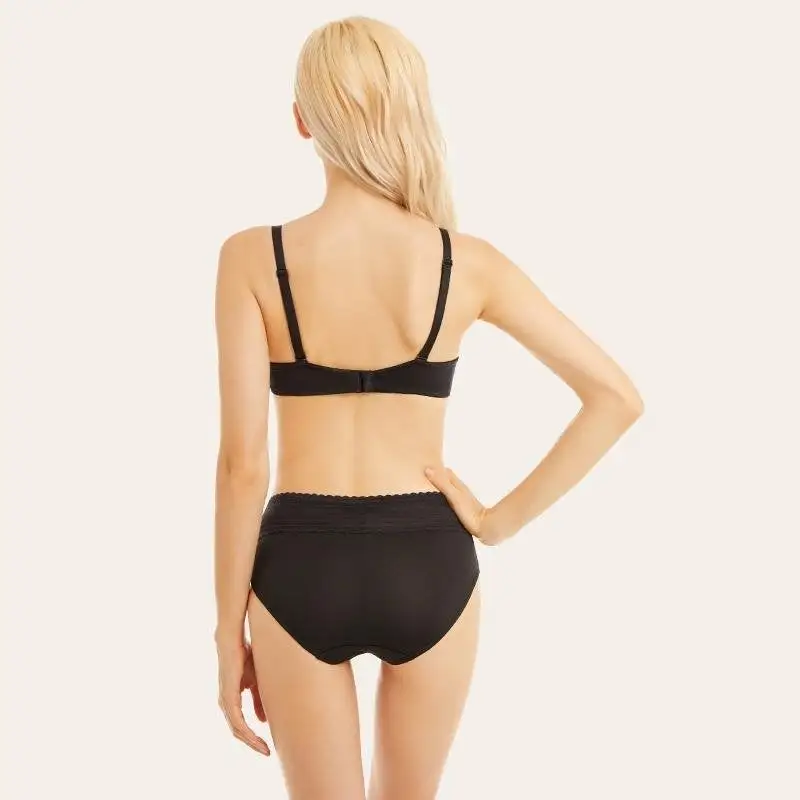 Women's Push Up Bra Deep V Plunge Underwire T-Shirt Bra Multiway 2 Cups Up