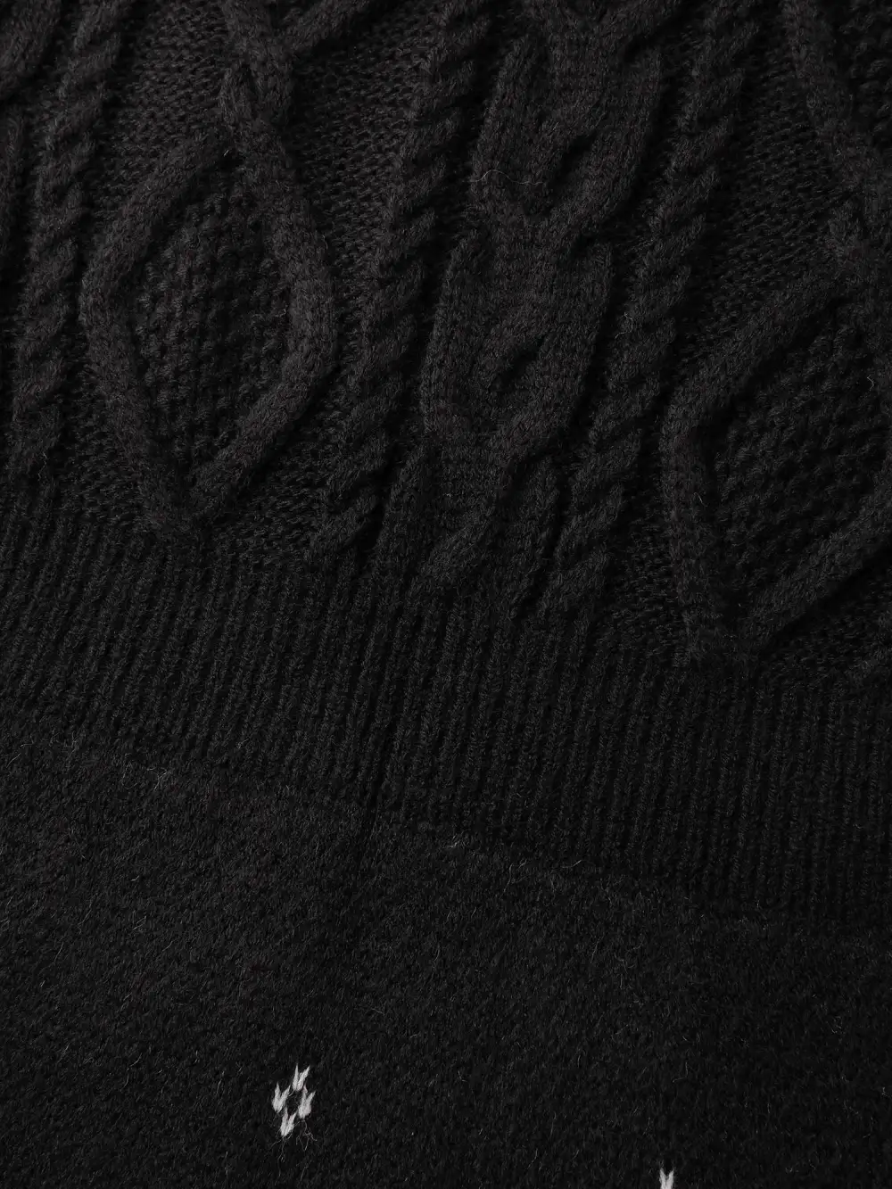 Christmas Textured Pattern Midi Sweater Dress