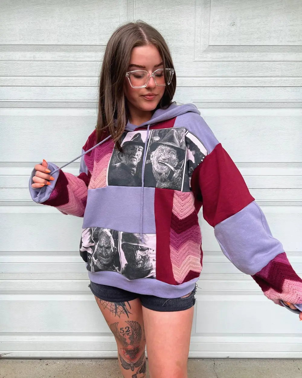 Purple hoodie sweatshirts how perfect and cozy piece for your Halloween day