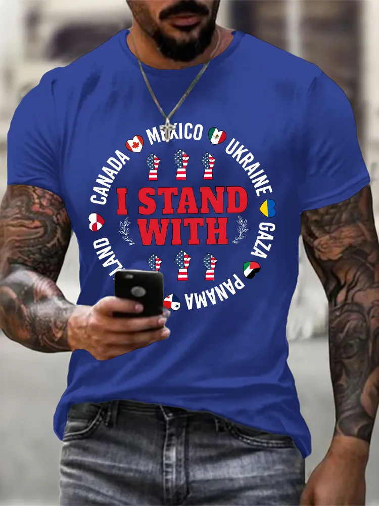 Men'S I Stand With Them T-Shirt