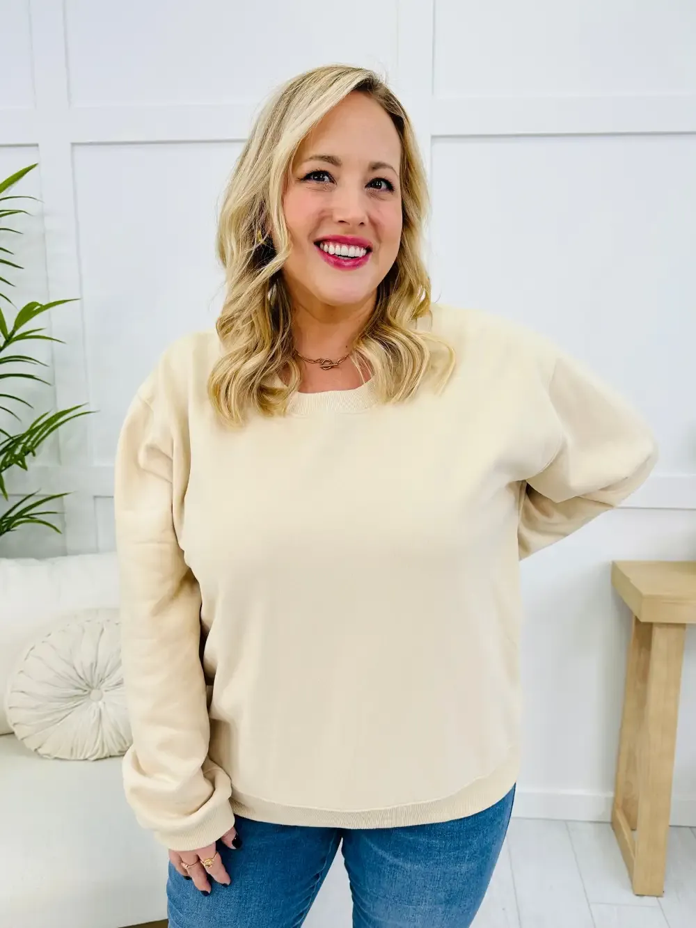 REG/CURVY MOCO Exclusive Basic Babe Pullover- Multiple Colors!