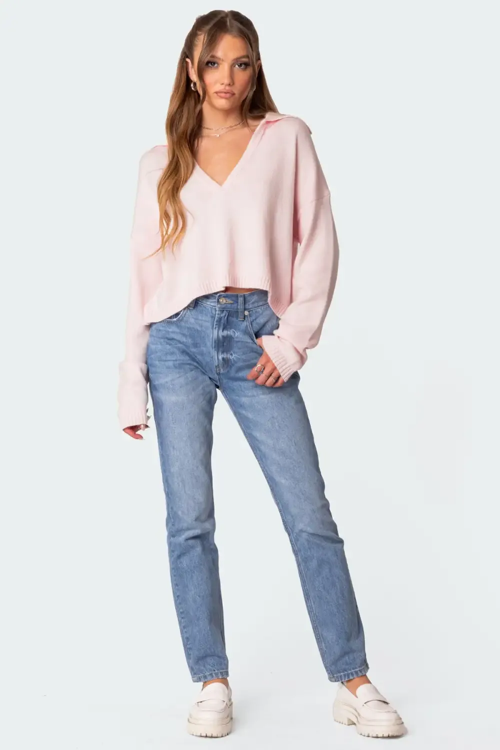 Marcie Oversize Cropped Sweater