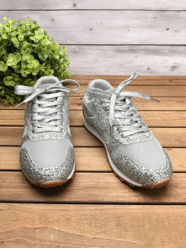 Women Muffin Rhinestone New Crystal  Platform Sneakers