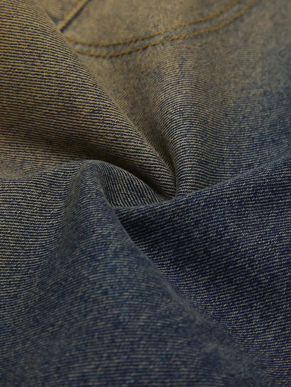 Multi-pocket Zipper Design Washed Hip-Hop Jeans - 2112