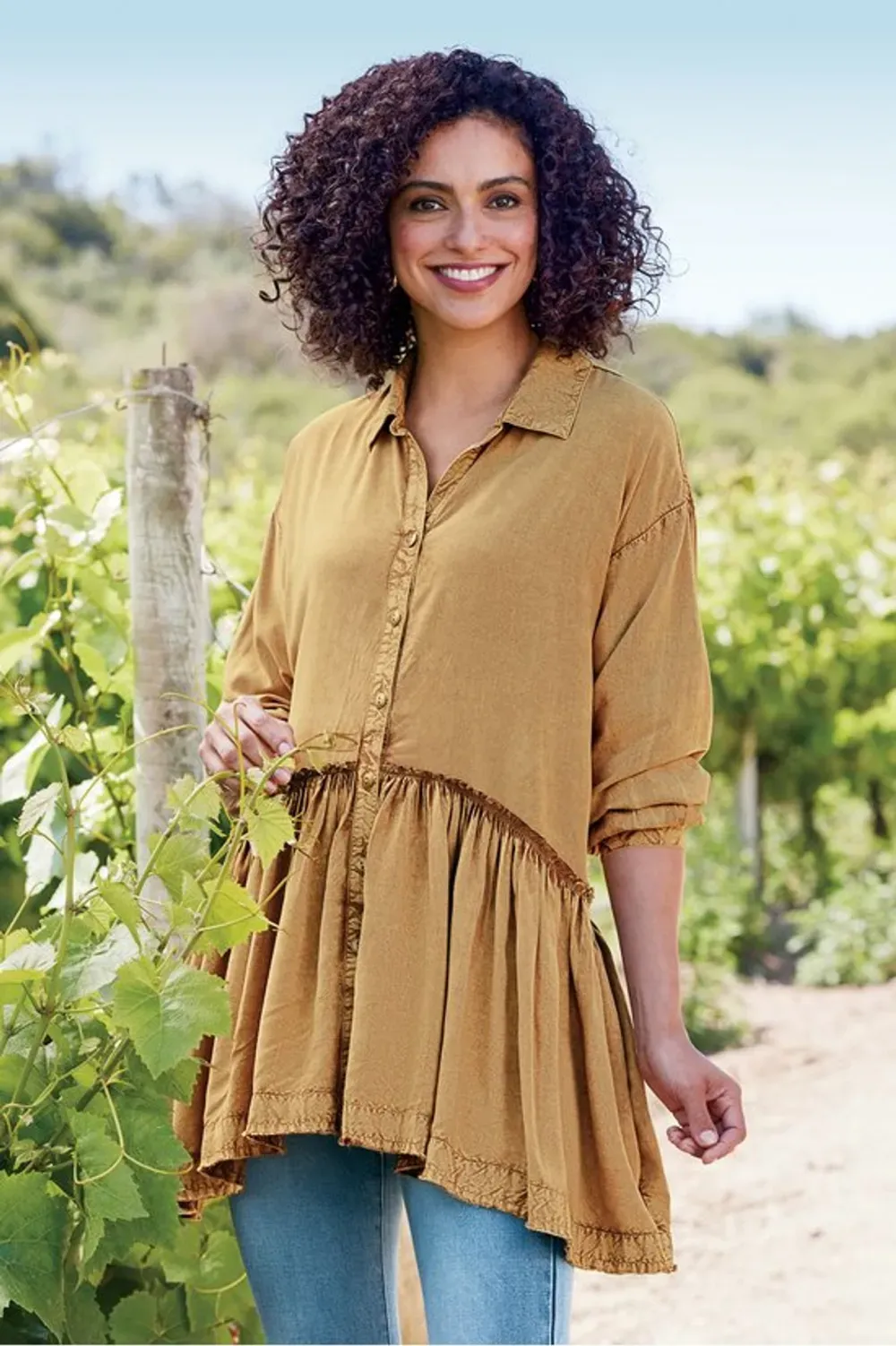 Folklore Long Sleeve Big Shirt