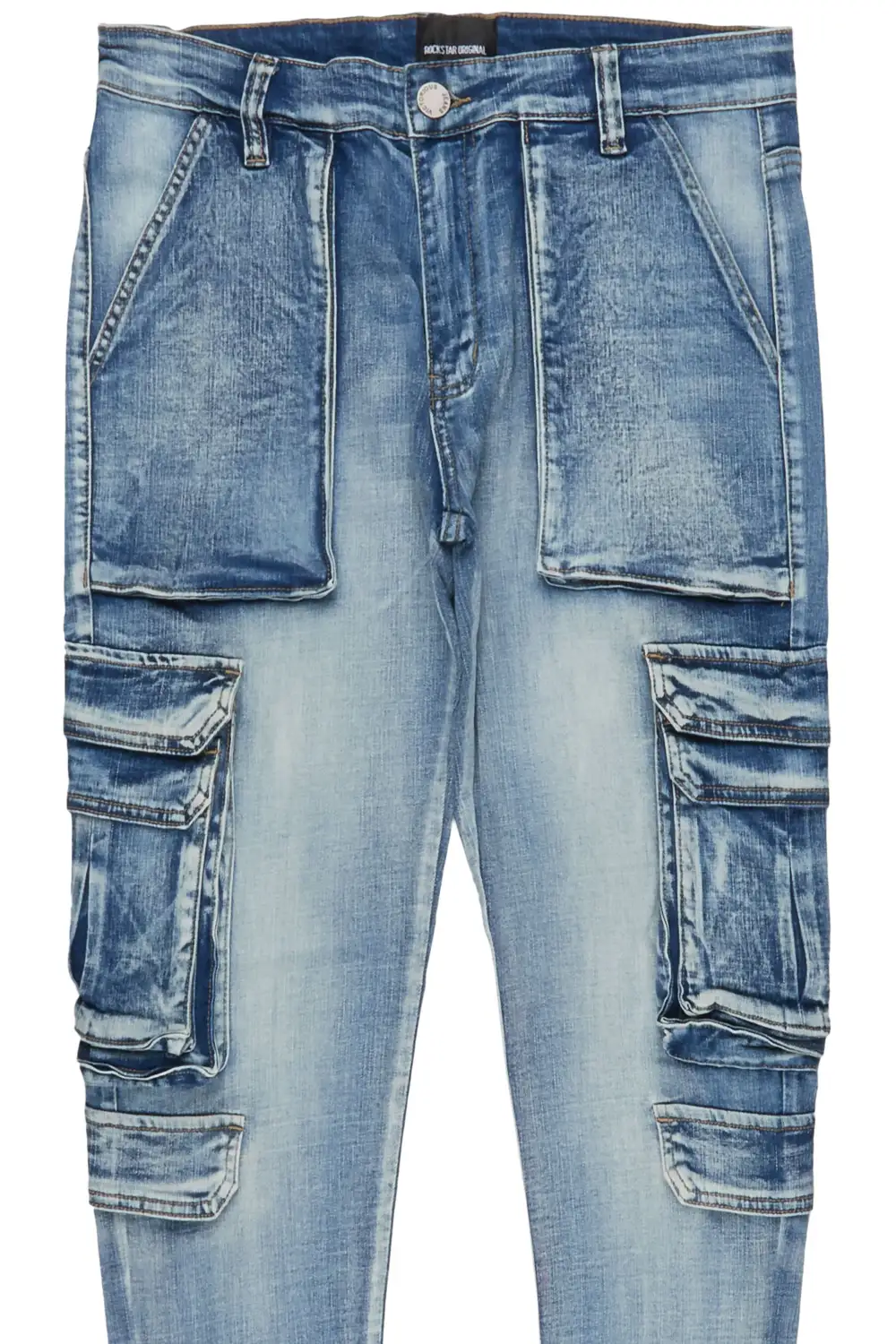 Phocas Indigo Cargo Jean