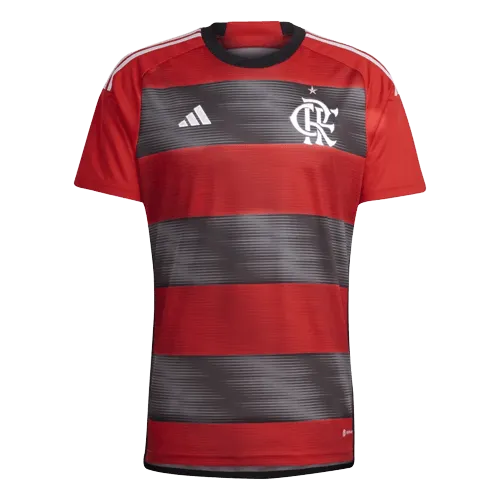 Camisa Flamengo Home 23/24 - Preta e Vermelha