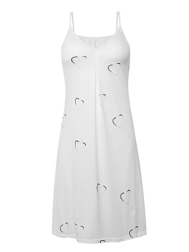 Women‘s Strap Dress Mini Dress pineapple Flowers feather Love Sleeveless Flower Fruit Spring Summer V Neck Fruit Casual Holiday 2023 S M L XL XXL XXXL 4XL 5XL