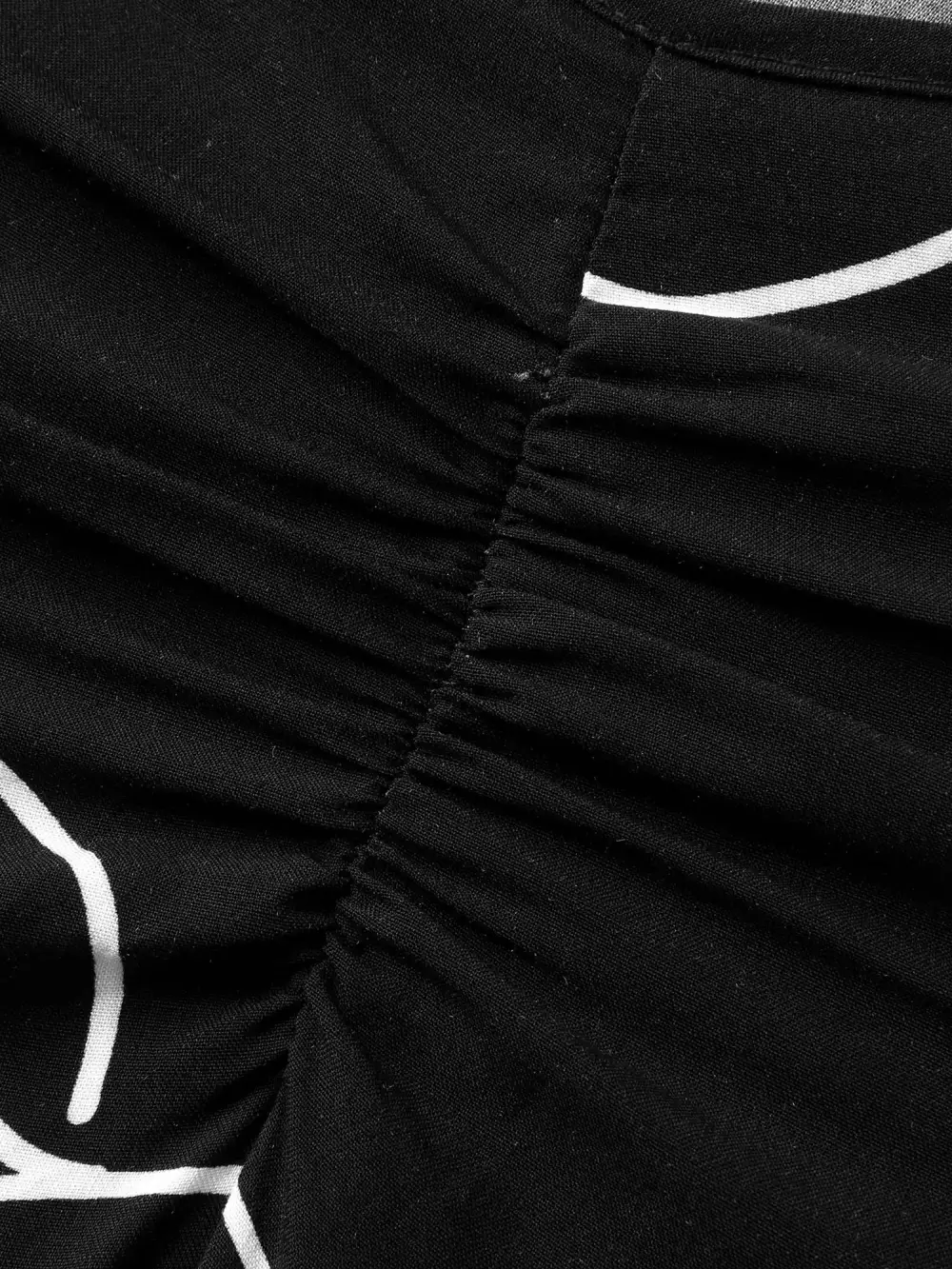 Rayon Floral Stretchy Waist Midi Dress