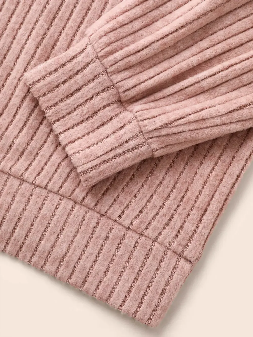 Solid Pit Strip Stretch Sweatshirt