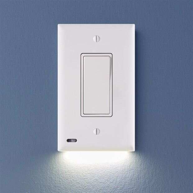 (50% OFF) Switch Wall Panel With Night Light-No Batteries Or Wires