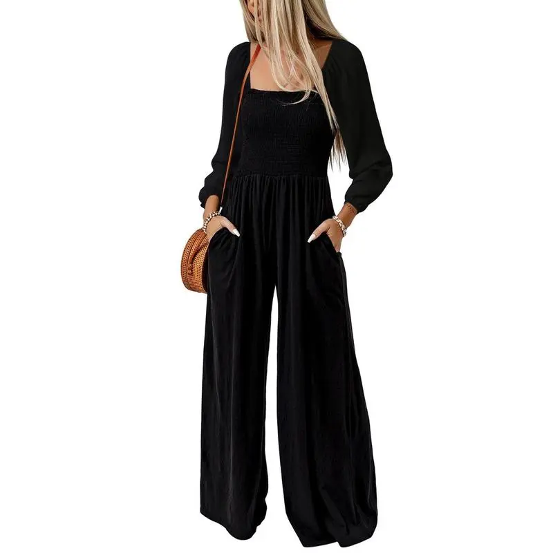 Women's Casual Loose Overalls Jumpsuits