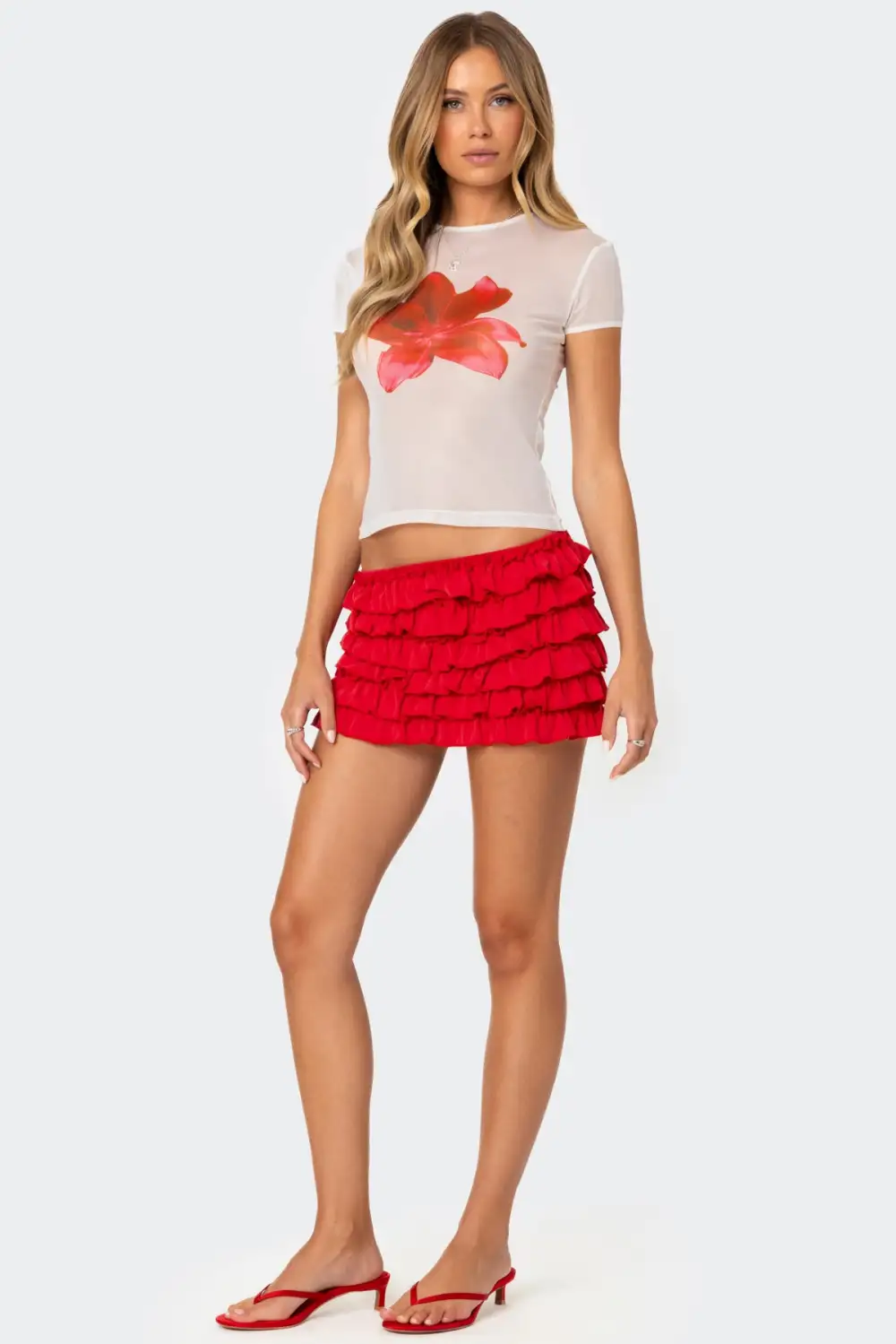 Aloha Sheer Mesh T Shirt