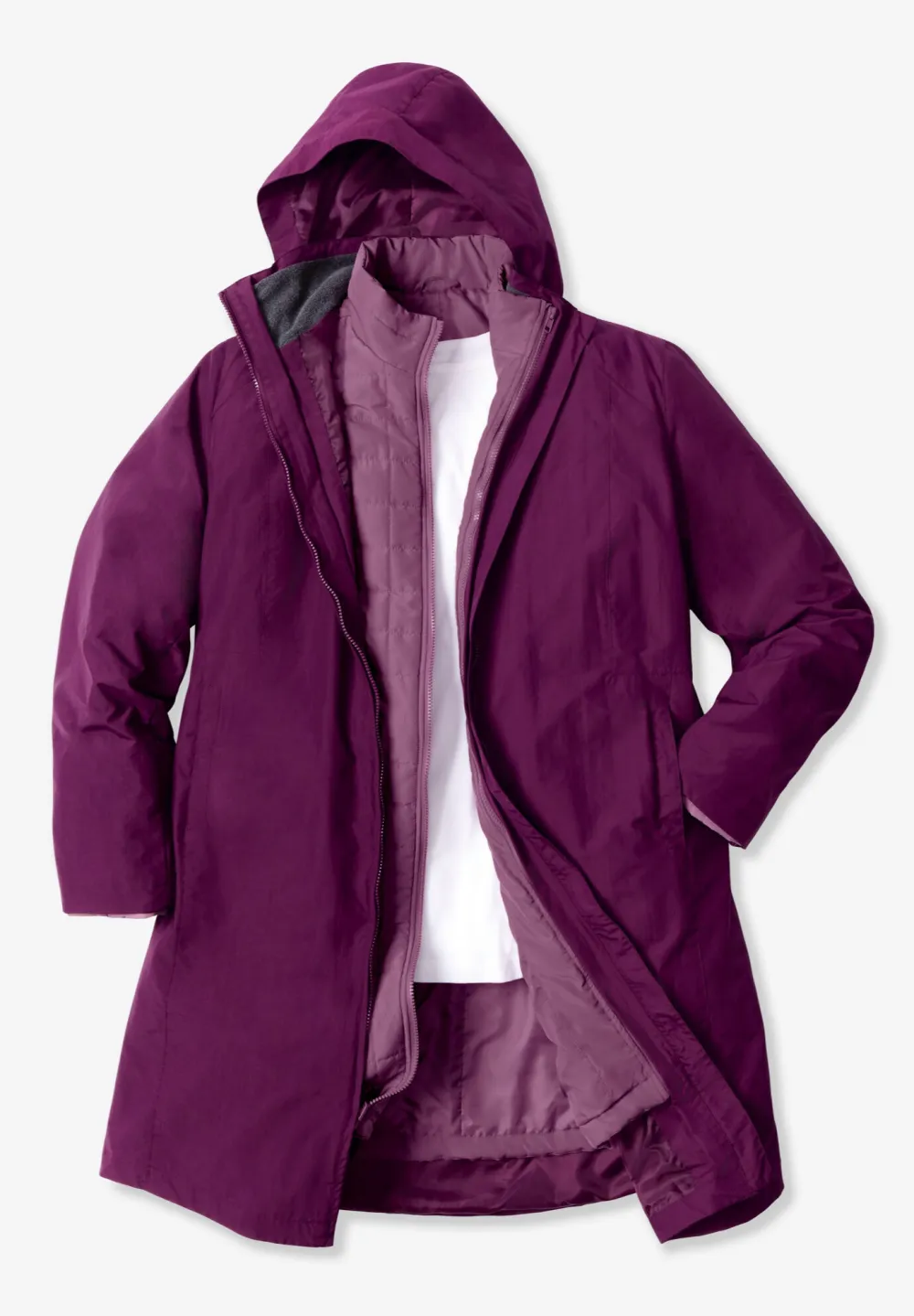 3-in-1 Hooded Jacket