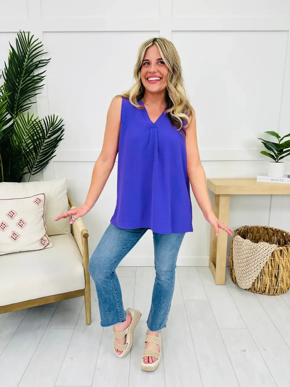 Fun In The Sun Tank Top-- Multiple Colors!