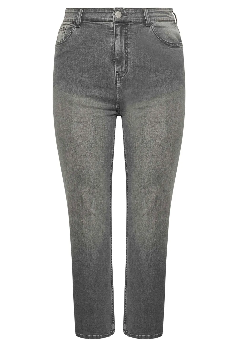YOURS Curve Indigo Blue Wide Leg Denim Jeans