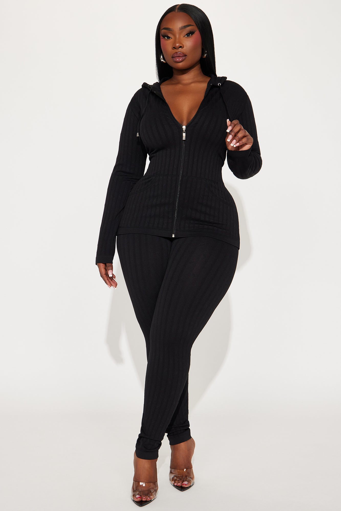 Believe It Seamless Legging Set - Black