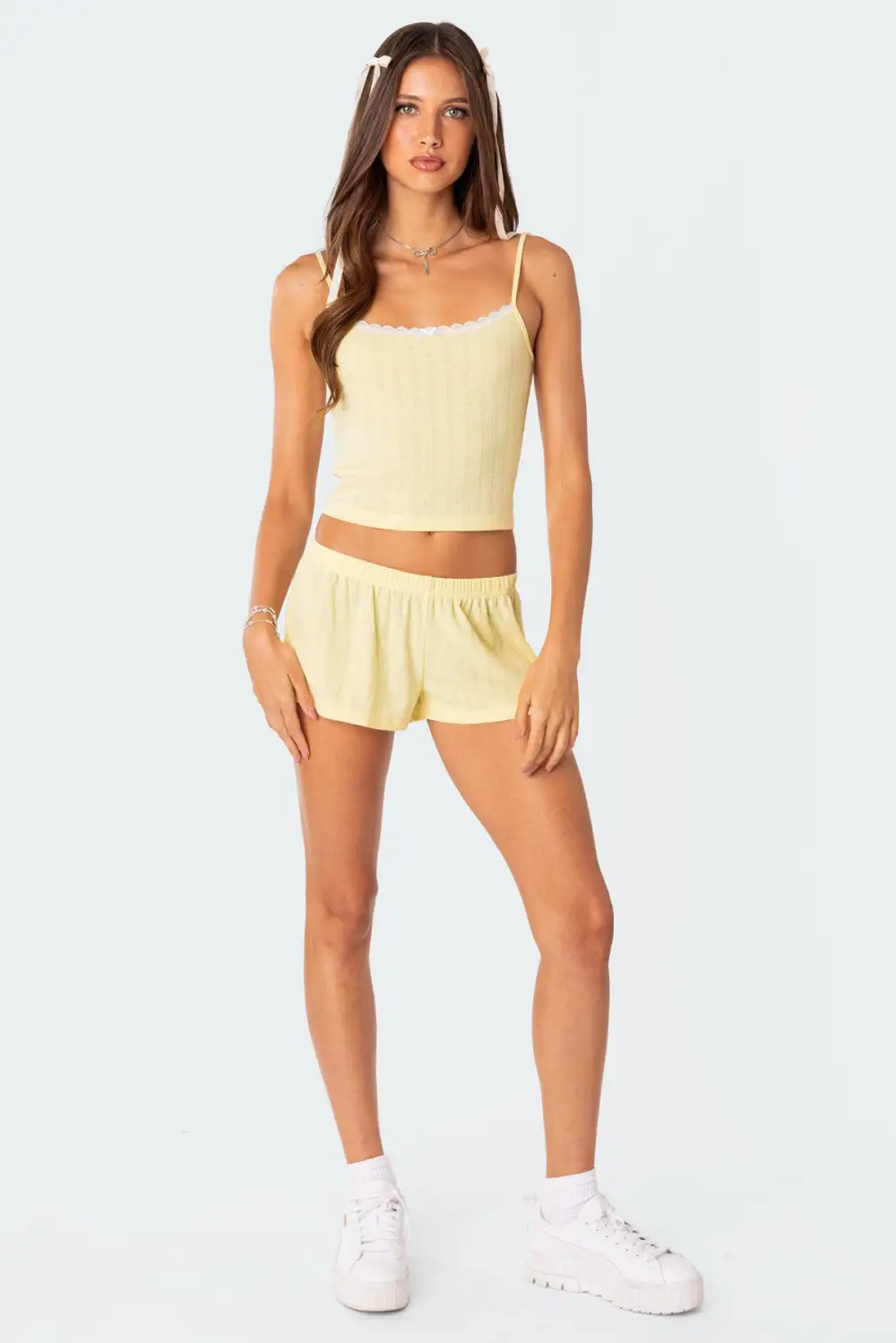 Irene Pointelle Tank Top