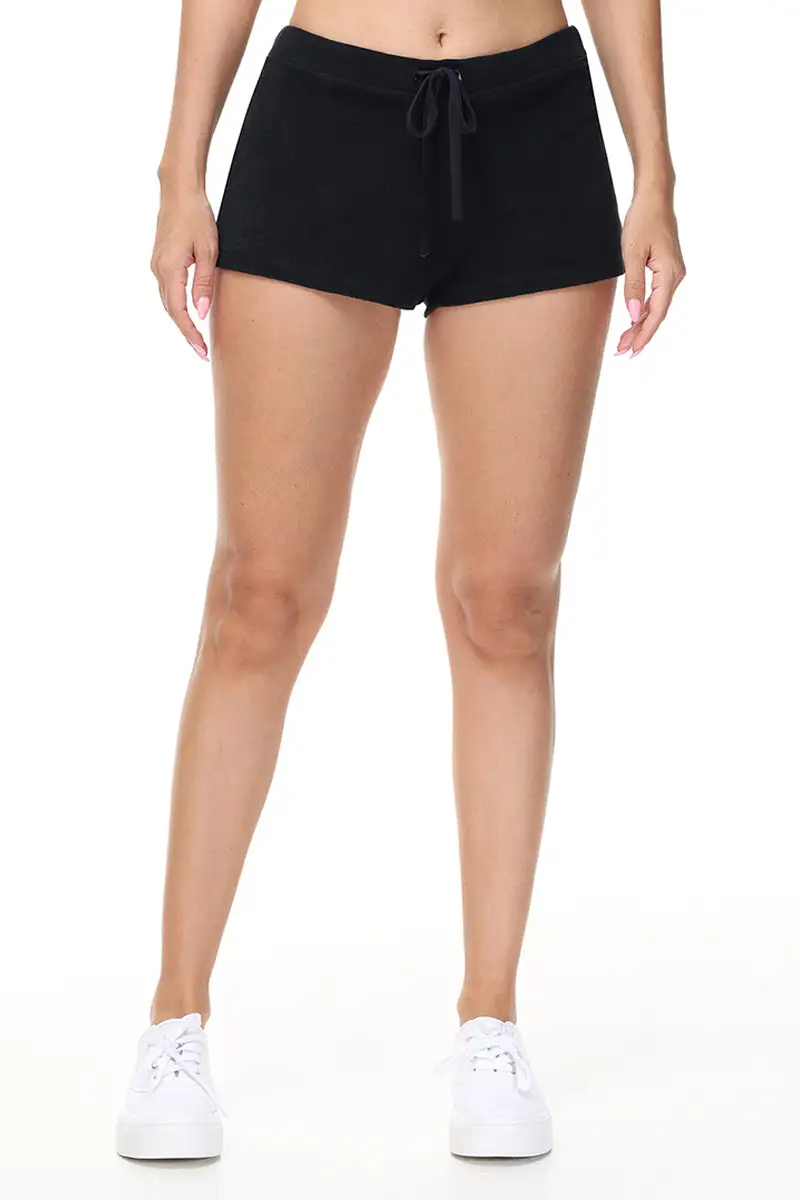 Big Bling Towel Terry Booty Shorts