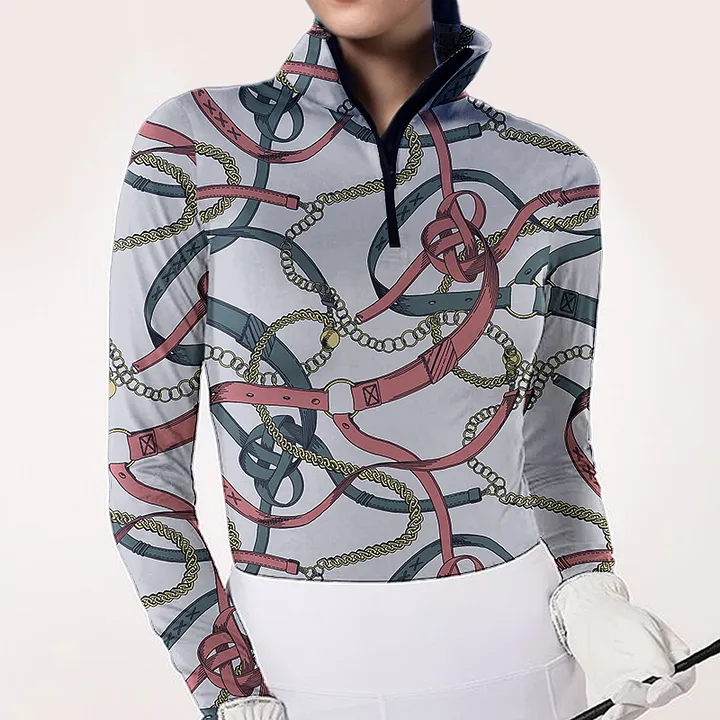 Women's Riding Style Long Sleeve Casual Shirt