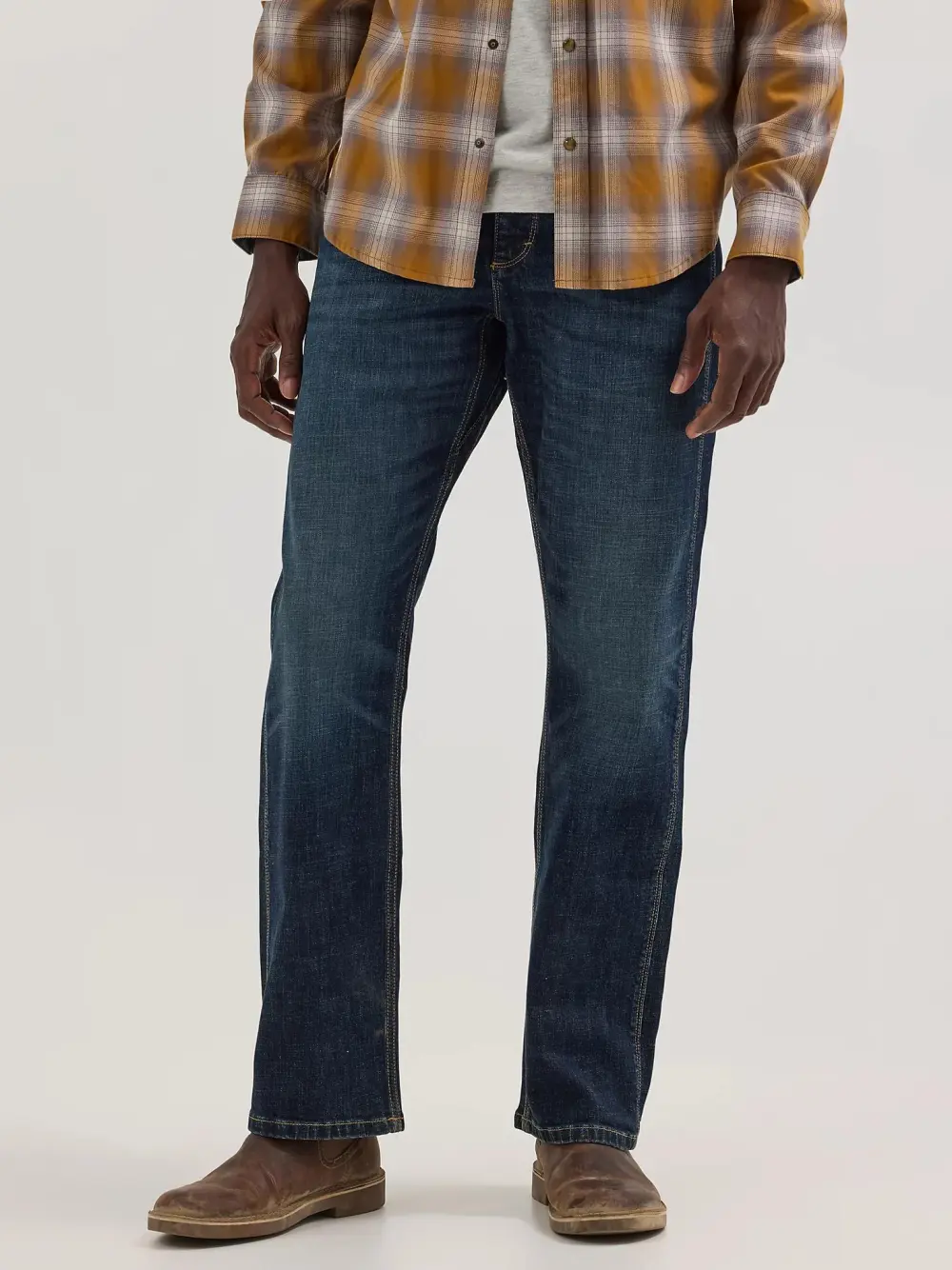 MEN'S PEAK COMFORT BOOTCUT JEAN IN DICE HOUSE