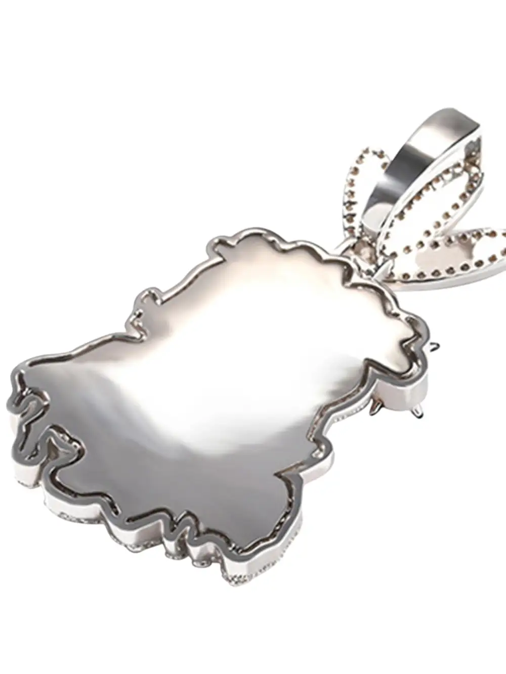 Hip Hop Utopia Zircon Necklace - 2082